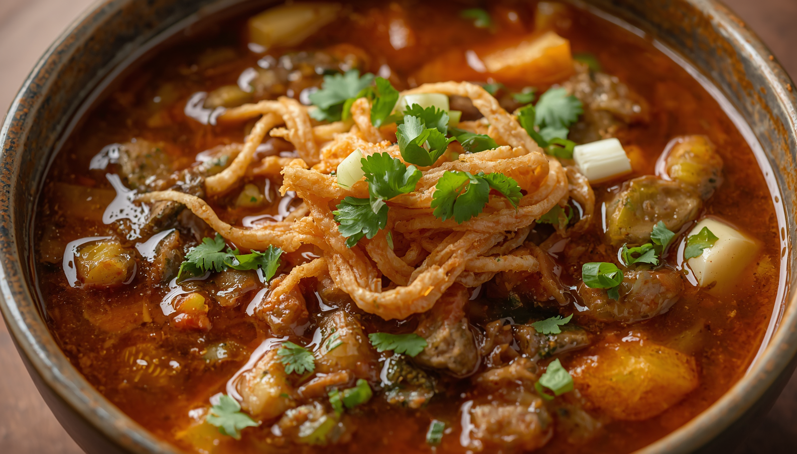 Veg  Manchaw soup