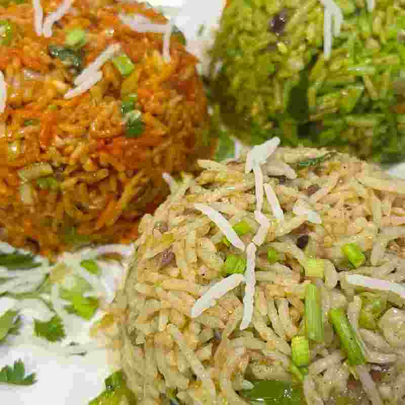 Triple Veg Fried Rice